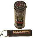 Paul & Shark Black Material Key Ring