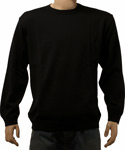Black Pure New Wool Sweater