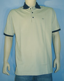 Paul & Shark Mens Beige & Navy Short Sleeve Polo Shirt