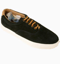 Navy Suede Lace-Up Decking Shoe