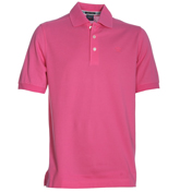 Paul and Shark Bright Pink Pique Polo Shirt