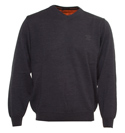 Paul and Shark Airforce Blue V Neck Sweater