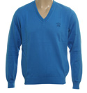 Royal Blue V-Neck Sweater