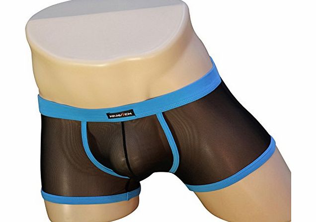 Paul Jones Sexy Mens Breathable Underwear Trunks Boxer Briefs 4 Size S~XL (XL)