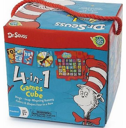 Dr Seuss 4-in-1 Cube Game