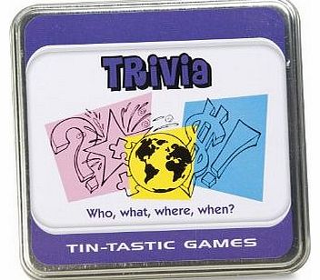 Paul Lamond Games Tintastic Trivia