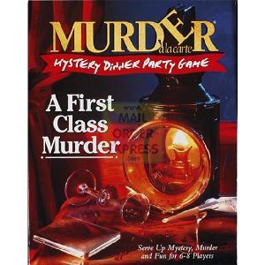 Murder Mystery Party Game First Class Murders