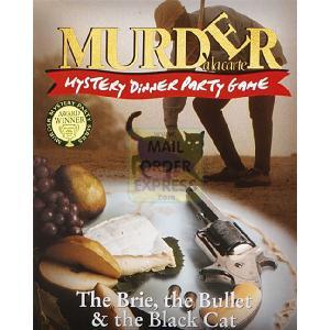 Murder Mystery Party Game The Brie The Bullet And The Black Cat
