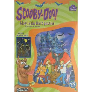 Paul Lammond Glow Scooby Dracula 100 Piece Jigsaw Puzzle