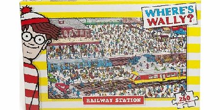Paul Lamond Wheres Wally Puzzle Railway Station (250 Pieces)