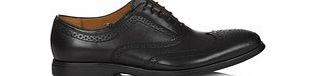 Paul Smith Carson black perforated leather brogues