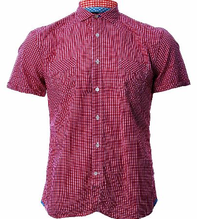 Paul Smith Mens Classic Fit S/Sleeve Check Shirt