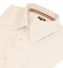 Paul Smith Mens Paul Smith White Cotton Short Sleeve Shirt