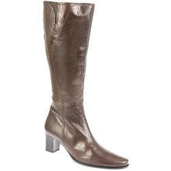 Female Cad600 Leather Upper Leather/Textile Lining Calf/Knee in Brown