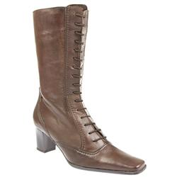 Pavacini Female Cad811 Leather Upper Textile Lining Calf/Knee in Brown