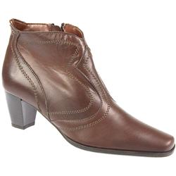 Pavacini Female Cad812 Leather Upper Textile/Other Lining Ankle in Brown