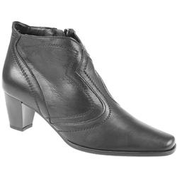 Pavacini Female Cad812 Leather Upper Textile/Other Lining Comfort Ankle Boots in Black, Brown