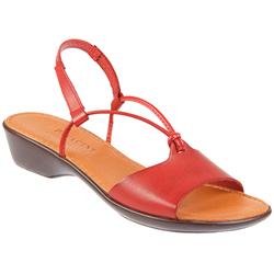 Female Des500 Leather Upper Leather Lining Casual in Red