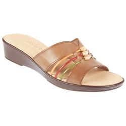 Pavacini Female Des502 Leather Upper Leather insole Lining Comfort Small Sizes in Tan