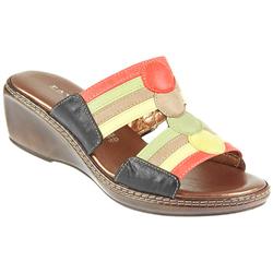 Female Jes955 Leather Upper Leather Lining Comfort Large Sizes in Multi