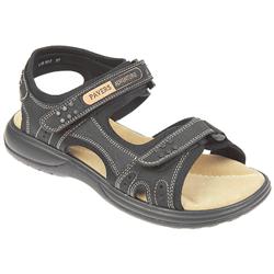 Pavers Adventure Female Lib502 Leather/Textile Upper Textile Lining Casual in Black, Sand