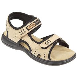 Pavers Adventure Female Lib502 Leather/Textile Upper Textile Lining Casual in Sand