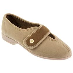 Pavers Comfort Female Flash853 Textile Upper Textile Lining Comfort House Mules and Slippers in Beige, Wine