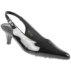 Pavers Comfort Female Pic801 Textile Lining Comfort Party Store in Black Patent, Red Graduated Patent