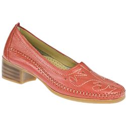 Pavers Comfort Female Saffy Leather Upper Leather/Other Lining Casual Shoes in Red
