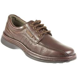 Pavers Comfort Male Kemp606 Leather Upper Textile Lining Lace Up in Brown