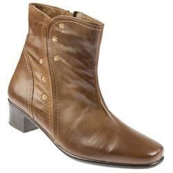 Female ASIL1001 Leather Upper Leather/Other Lining Ankle in Tan