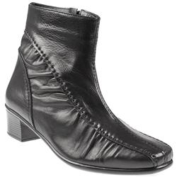 Female ASIL1007 Leather Upper Leather/Other Lining Comfort Ankle Boots in Black, Tan
