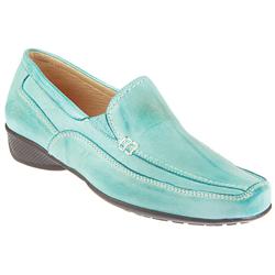Pavers Female Asil804 Leather Upper Textile Lining Casual Shoes in Blue
