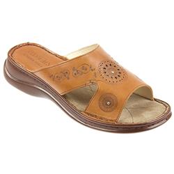 Pavers Female Ayi753 Leather Upper Leather Lining Comfort Summer in Tan