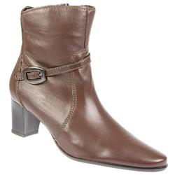 Pavers Female Cadsp800 Leather Upper Textile/Other Lining Comfort Ankle Boots in Brown