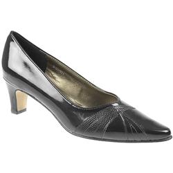 Pavers Female Don801 in Black Patent, Pewter