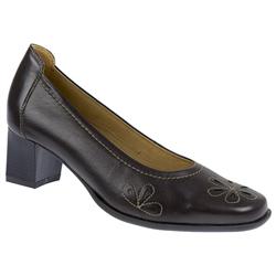 Pavers Female Ellie Leather Upper Leather Lining in Black, Brown