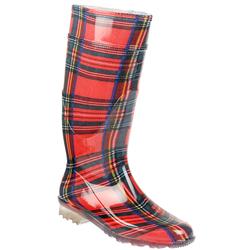 Pavers Female Gg803 Comfort Boots in Tartan