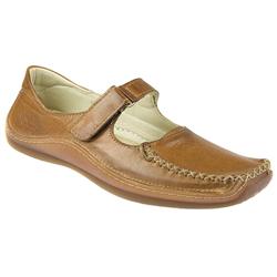 Pavers Female KARY1100 Leather Upper Leather Lining Casual Shoes in Tan