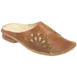 Female Kary702 Leather Upper Leather Lining Comfort Summer in Brown