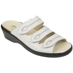Pavers Female Kas752 Leather Upper Leather Lining Adjustable in White