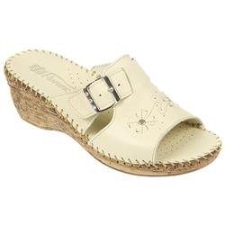 Pavers Female Mene705 Leather Upper Leather Lining Adjustable in Beige, Pewter