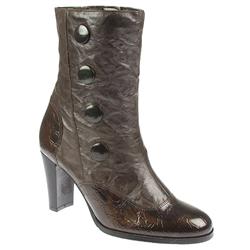 Female PKL1050 Leather Upper Leather/Textile Lining Calf/Knee in BROWN CROC