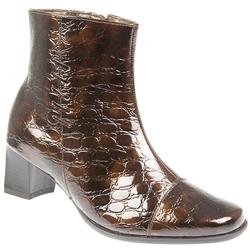 Pavers Female Pkl813 Leather Upper Textile/Other Lining Ankle in BROWN CROC