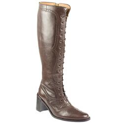 Pavers Female Pklsp807 Leather Upper Comfort Boots in Brown