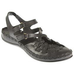 Pavers Female Seka904 Leather Upper Leather Lining Casual in Black, Tan