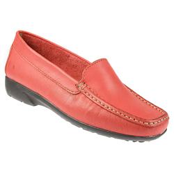 Female STAR1000 Leather Upper Leather Lining Casual Shoes in Red