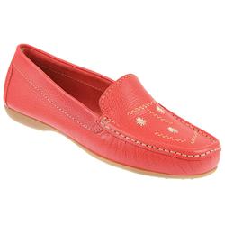 Pavers Female Star901 Leather Upper Leather Lining Casual Shoes in Red