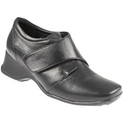 Pavers Female YORK1012 Leather Upper Leather Lining Casual Shoes in Black