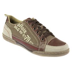 Pavers Male CORTIN1103 Textile/Leather Upper Textile/Leather Lining Lace Up in Brown
